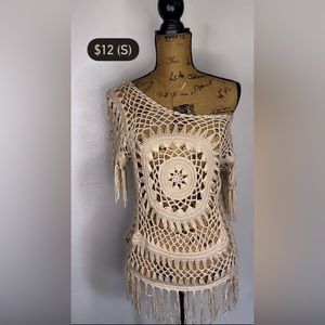 RUE 21 - tan cover up.